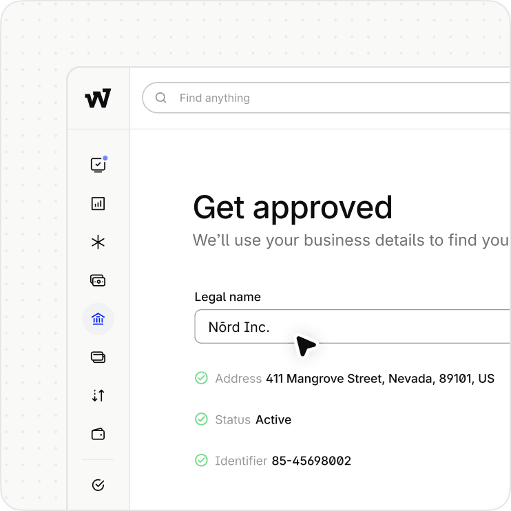 Application form