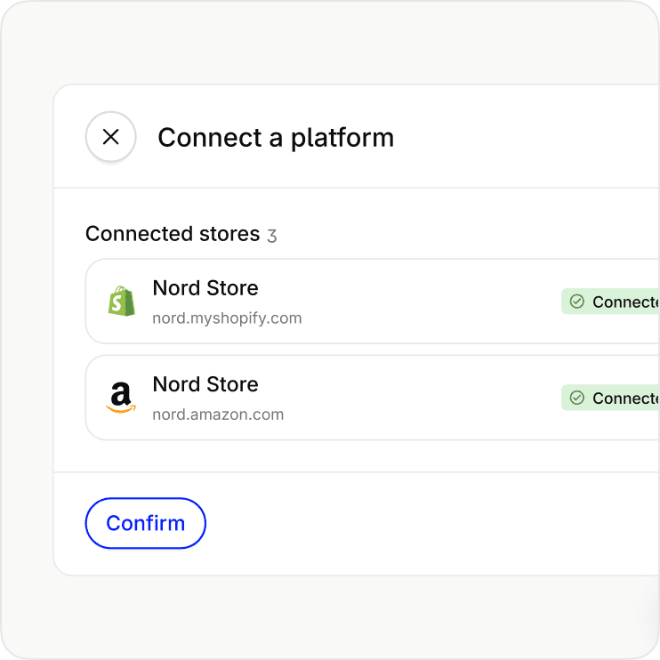 Connect a platform