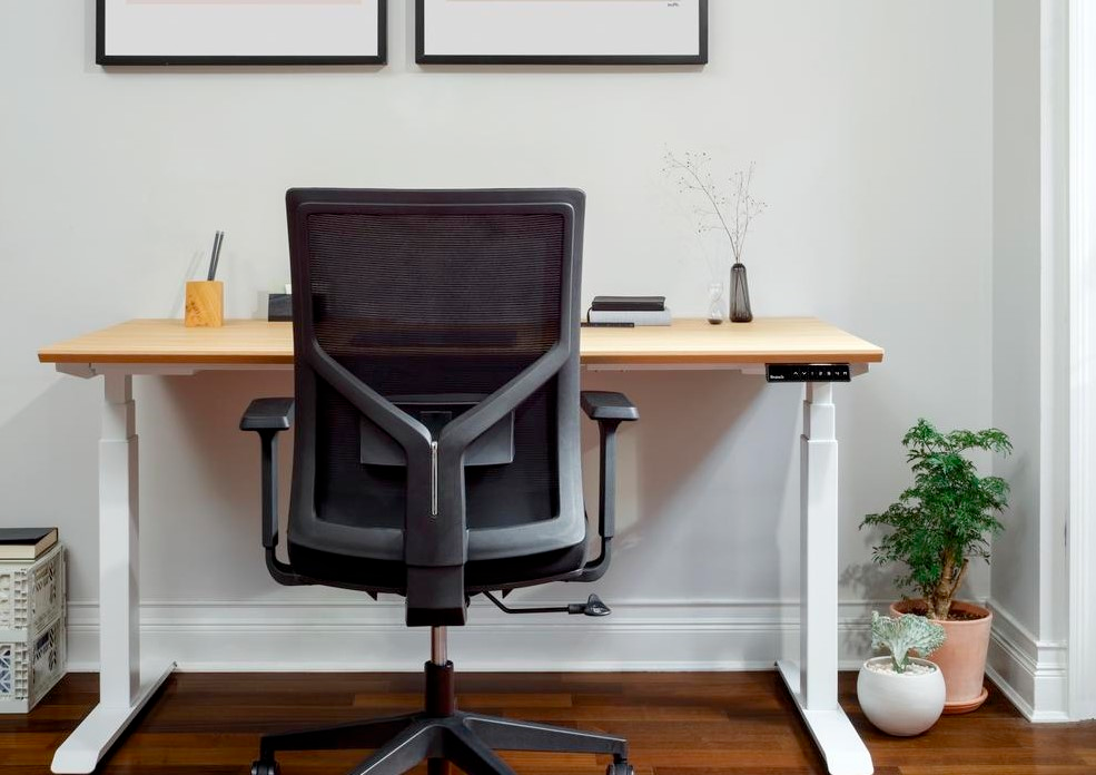 Office chair and desk
