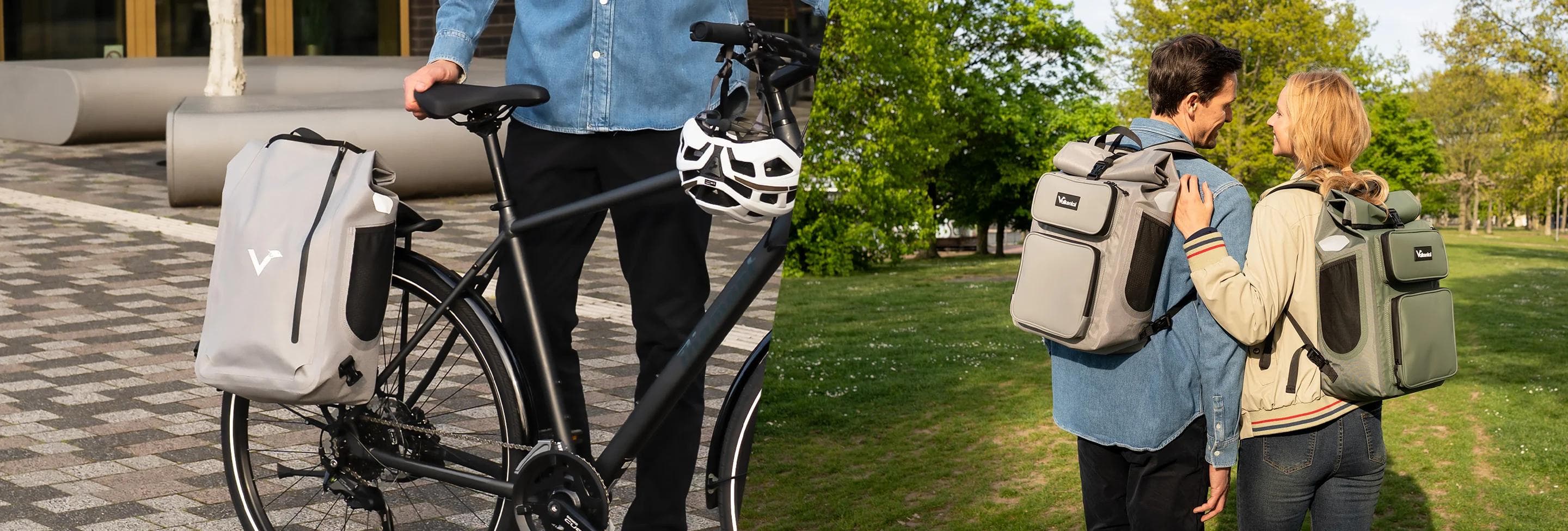 Valkental reflective cycling bags and gear