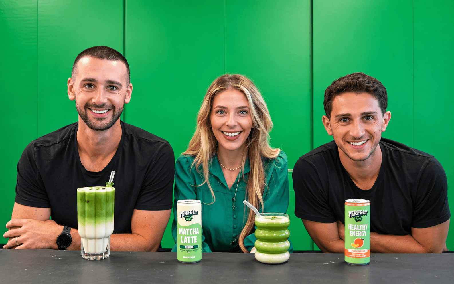 PerfectTed matcha drinks and powders