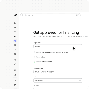 Wayflyer broker application onboarding screen.